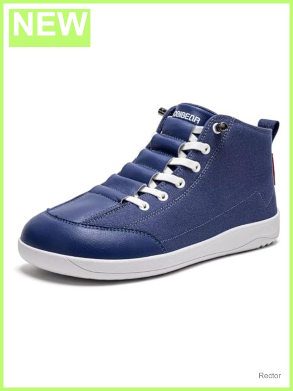 Canvas Barefoot Boots for Women Zero-Drop Wide Width Mid Top Breathable Walking
